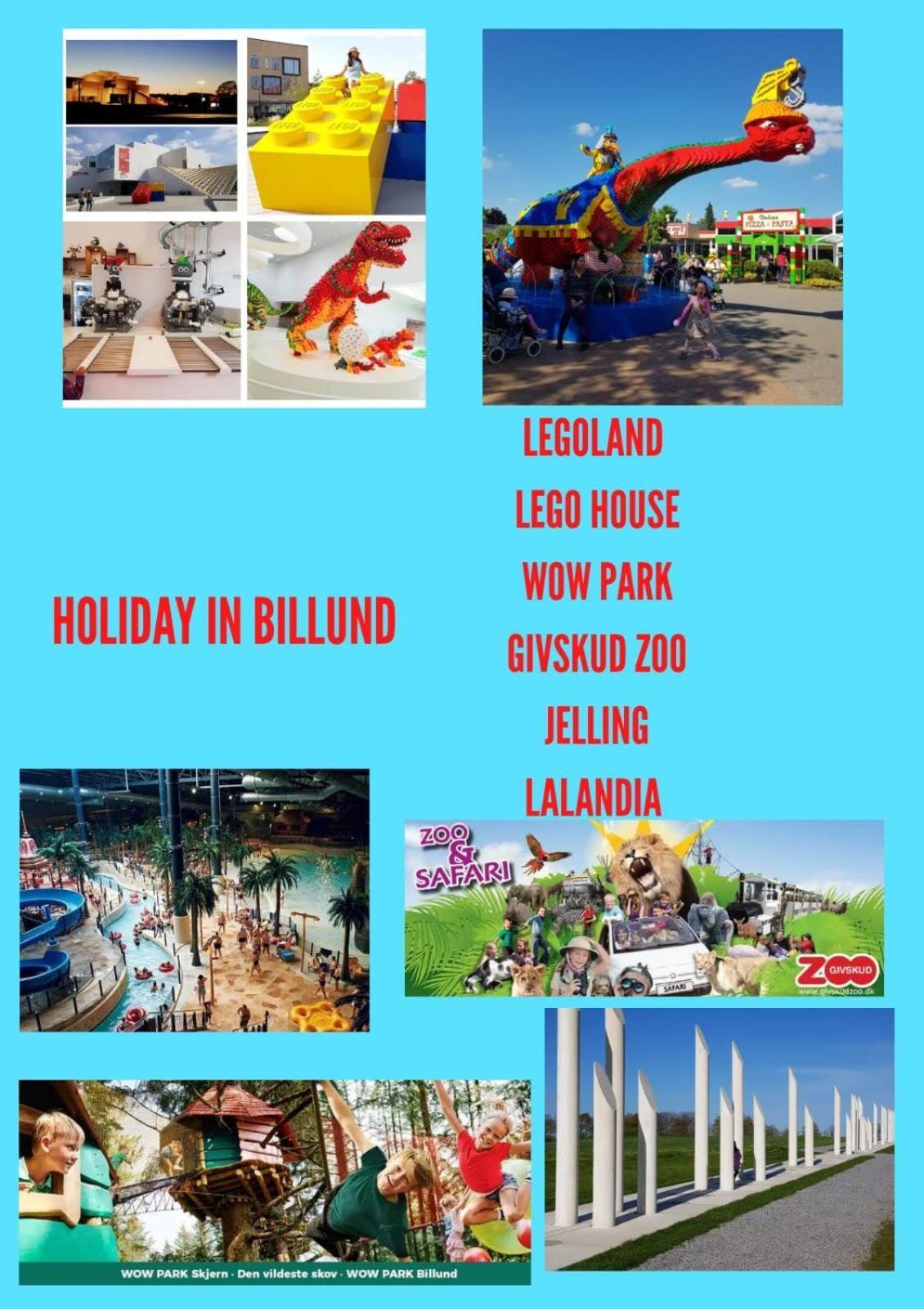5Min Walk To Lego House - Two Bedrooms On Loft Floor With Balcony * With Garden Billund Eksteriør bilde